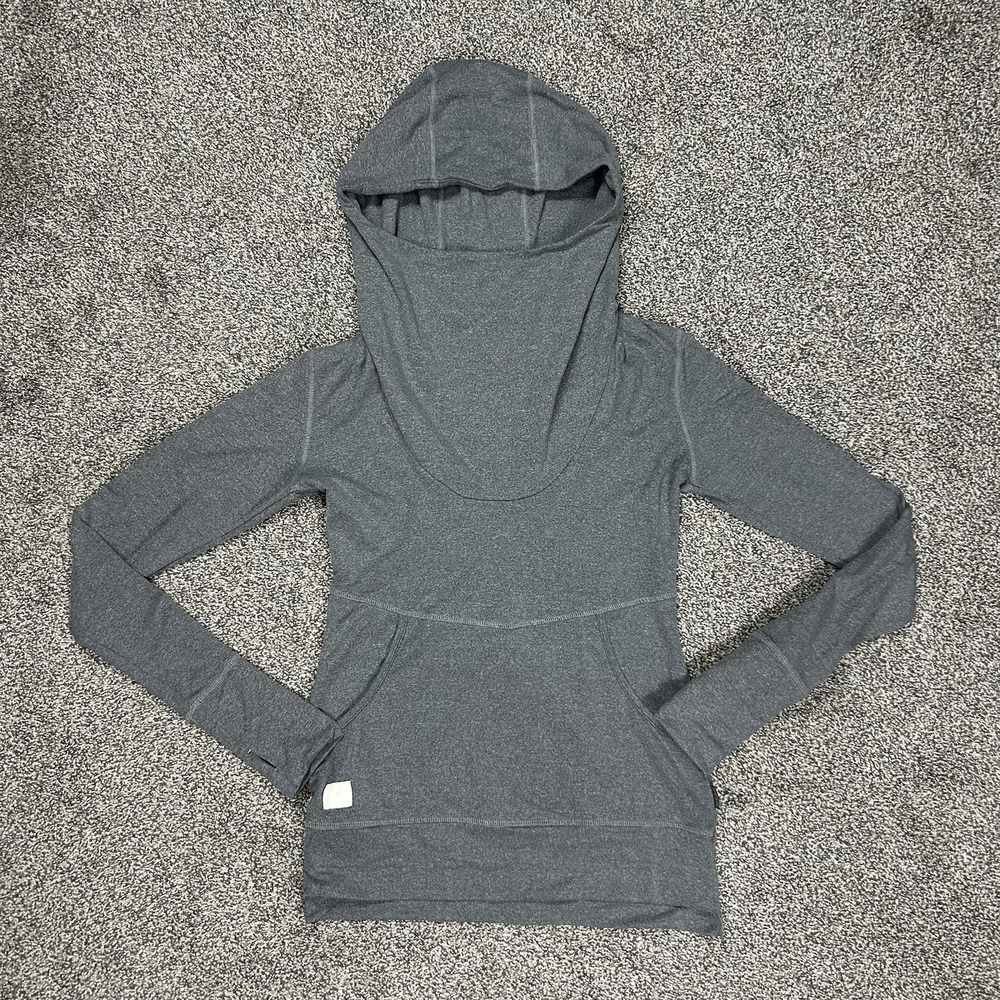 Deso Supply Sweater Womens XS Gray Pullover Hoodie Long Sleeve‎ USA Athletic